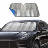 Picture of Windshield Sunshade Car Foldable UV Ray Reflector Auto Front Window Sun Shade Visor Shield Shade,Keeps Vehicle Cool - Blue (55" x 27.5")