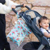 Picture of Bumkins Disney Ariel Waterproof Wet Bag for Baby, Travel, Swim Suit, Cloth Diapers, Pump Parts, Pool, Gym Clothes, Toiletry, Strap to Stroller, Daycare, Zipper Reusable Bag, Packing Pouch