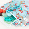 Picture of Bumkins Disney Ariel Waterproof Wet Bag for Baby, Travel, Swim Suit, Cloth Diapers, Pump Parts, Pool, Gym Clothes, Toiletry, Strap to Stroller, Daycare, Zipper Reusable Bag, Packing Pouch
