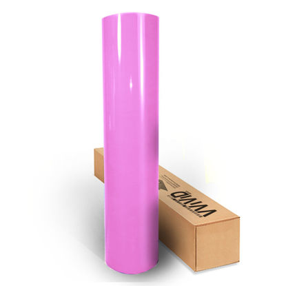 Picture of VViViD Pink Gloss 60 Inches x 1 Foot Car Wrap Vinyl Roll with Air Release 3MIL-VViViD8
