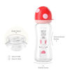 Picture of YOHKOH Natural Glass Baby Bottle with Natural Response Nipple, Newborn Anti-Colic Baby Bottles, Wide Neck Mushroom Cap Baby Bottle, Clear (8.8ounce (Pack of 2), Multicolour1)