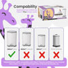 Picture of Refills Compatible with DEKOR PLUS Diaper Pail Refills | 4 Pack | Diaper Pail Odor Eliminator| Fresh Powder Scent | Each Diaper Bag Refill Holds up to 2320 Diapers | Diaper bin refill