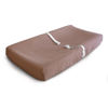 Picture of mushie Extra Soft Muslin Fitted Changing Pad Cover (Natural)