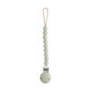 Picture of mushie 100% Silicone Baby Pacifier Clip BPA Free | Hera (Sage)