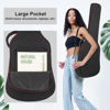 Picture of MUZNOTE Electric Guitar Case, Electric Guitar Bag Padded Electric Guitar Gig Bag 0.38 Inch Padding Soft Guitar Case with Neck Strap, Back Hanger Loop, Black