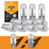 Picture of Auxbeam 194 LED Bulbs White, Super Bright 168 T10 W5W 2825 LED Light Bulbs 6000K 3030 Chips LED Replacement Bulb for License Plate Lights, Dome Map Light, Courtesy Light Bulbs 10 Pack