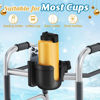 Picture of Valentines Day Gifts for Her: Guiseapue Stroller Cup Holder with Phone Holder, Bottle Holder for Wheelchair, Walker, Bike, Stroller Accessories for Uppababy, Nuna, Doona, Gifts for Him, Kids, Mom