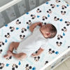 Picture of Lambs & Ivy Disney Baby Forever Mickey Mouse White Fitted Crib Sheet