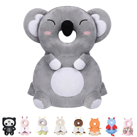 Picture of Raelitego Baby Head Protector Backpack for Falling Crawling and Walking Toddler Essentials Harness Infant Koala Toys Helmets Baby Lover Gifts for 0.5-3 Years 6-12 Months