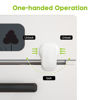 Picture of SAFELON 1 Pcs Baby Safety Oven Door Lock, Double Button Oven Lock for Kitchen Safety (White)