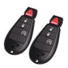 Picture of Key Fob Fobik Replacement Fits for Dodge Ram 1500 2013 2014 2015 2016 2017 2018 2019 2020 2021 2500 3500 4500 5500 2013-2018 Pickup Truck Keyless Entry Remote Start Control GQ4-53T 4B Set of 2