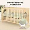 Picture of 2-Pack Waterproof Crib Sheets for Boys, Girls - Viscose Derived from Bamboo Crib Sheets Neutral, Crib Mattress Protector Sheet, Soft Toddler Bed Sheets, Fitted Baby Crib Sheets Girl, Boy (Avocado)