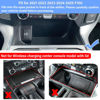 Picture of Upgrade Center Console Organizer Compartment Cover for 2021-2024 2025 Ford F150 Accessories Interior Hidden Panel Secret Pocket Lid USB Hole (Fits into The Open Pocket in Front of The Shifter)