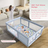 Picture of 65×50 Inches Baby Playpen, Playpen for Babies and Toddlers, Baby Play Yards Indoor & Outdoor, Sturdy Safety Baby Play Pen with Soft Breathable Mesh, Toddlers Activity Center with Anti-Slip Base