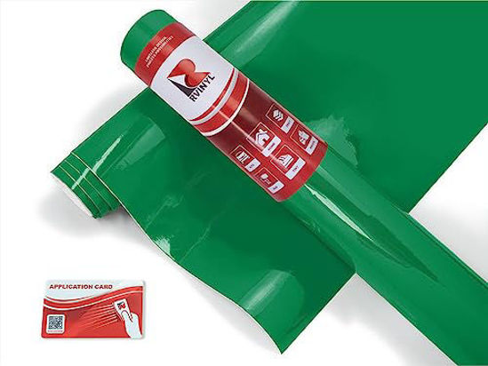 Picture of 3M 1080 G46 Gloss Kelly Green (1ft x 1ft W/Application Card) Vinyl Wrap Film Sheet with Air-Release for Cars, Trucks & More (1sq ft Roll)