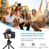 Picture of BOYA by-W4 Wireless Lavalier Microphones for Cameras Camcorder DSLR Computer, 7H Battery Life, 98ft Transmission, Wireless Lapel Mic for Video Recording Vlog Live Streaming