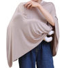 Picture of Seejoy Multi-use Nursing Cover for Breastfeeding, 360°Full Coverage Nursing Poncho, Rayon Soft & Breathable Breastfeeding Cover up (Smooth Rayon, Warm Taupe)