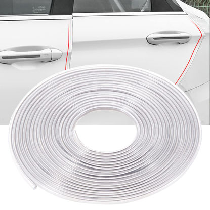 Picture of Eytool Clear Car Door Edge Protector,32Ft(10M) Car Edge Trim Rubber Seal Protector with U Shape Car Protection Door Edge Guard Fit for Most Car
