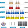 Picture of 6 Way Fuse Block,12V Blade Fuse 6 Circuit ATC/ATO Waterproof Fuse Box Holder with LED Indicator Waterpoof Cover for 12V/24V Automotive Truck Boat Marine RV Van Vehicle