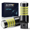 Picture of AUXITO 7440 7443 LED Bulb, 102-SMD Chipsets 500% Bright 7441 7444 992 W21W LED Bulbs with Projector for Reverse Tail Brake Signal Back Up Parking Lights, 6000K White