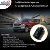 Picture of 6.7L Cummins Fuel Filter Water Separator | Replacement for 2013-2018 Dodge Ram 2500 3500 4500 5500 6.7 Diesel Engines | Replaces# 68197867AA