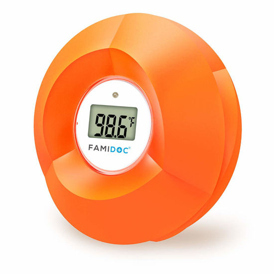 Picture of Famidoc Baby Bath Thermometer Floating Toy Bath Tub Thermometers, Flower