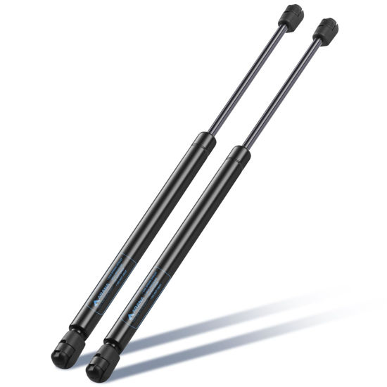 Picture of ARANA Gas Struts 17 inch 55 Lb, Leer Topper 4418 Gas Spring, C16-04445 17" Lift Support Shocks for Camper Shell Truck Canopy Cap Toolbox Lid, 2Pcs