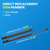 Picture of ARANA Gas Struts 17 inch 55 Lb, Leer Topper 4418 Gas Spring, C16-04445 17" Lift Support Shocks for Camper Shell Truck Canopy Cap Toolbox Lid, 2Pcs