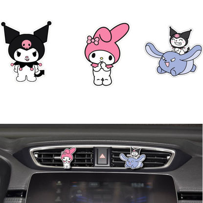 Picture of Cute Car Air Freshener Clips,Car Vent Clip,Car Vent Decoration Accessories,Car Decorative Clip, Car Air Conditioner Clip,Car Automotive Interior Decoration Gifts for Men/Women(Kitty Car Air Vent Clip)