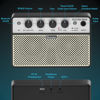Picture of Ueteto 10W Mini Bass Amp, Portable and Rechargeable Bass Guitar Practice Amplifier with Clean and Drive Channels