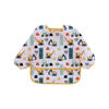 Picture of HaimoBurg 3 Pcs Waterproof Long Sleeves Baby Bibs Weaning Smock Bib 3-24 Months