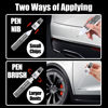 Picture of COSLAKE Car Touch Up Paint(Deep Blue Metallic(PPSB)) for Tesla Model Y/3/S/X, Car Paint Scratch Repair Kit with Pen Tip & Brush & 1mm Fine Brush, Car Scratch Remover Pen with Color-Matched for Tesla