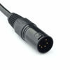 Picture of SiYear DMX-512 XLR 5 Pin Male to XLR 5 Pin Female DMX Lighting Cable(1.5M/5FT)