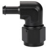 Picture of Podavelle 10AN Female to 3/8 Barb 90 Degree Hose Fitting Adapter Swivel Aluminum Black