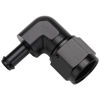 Picture of Podavelle 10AN Female to 3/8 Barb 90 Degree Hose Fitting Adapter Swivel Aluminum Black