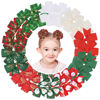 Picture of YHXX YLEN 20PCS 3 Inch Hair Bows for Girls Grosgrain Ribbon Christmas Hair Clips with Alligator Clip, Hair Accessory for Toddler Girls Baby Kids Teens