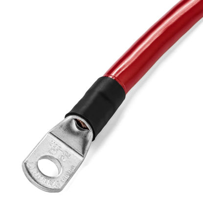 Picture of Spartan Power Red 4 Foot, Battery Cable, Positive Only 5/16" M8