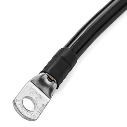 Picture of Spartan Power Black 6 Foot, Battery Cable, Negative Only 5/16" M8