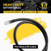 Picture of Spartan Power Black 8 Foot, Battery Cable, Negative Only 3/8" M10