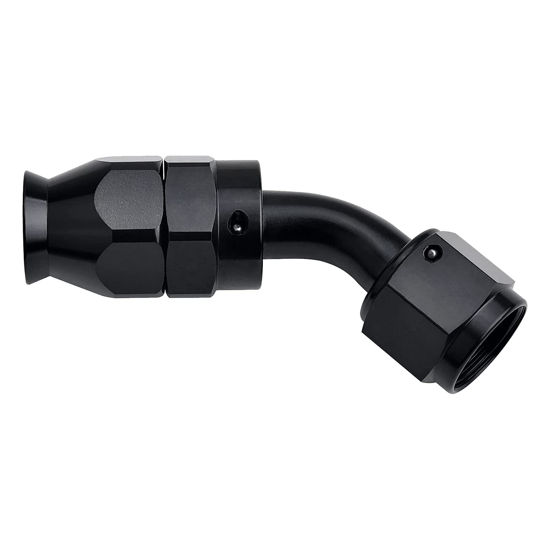 Picture of EVIL ENERGY 10AN PTFE Hose End Fitting 45 degree Black for PTFE Hose Only