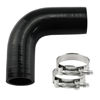 Picture of Ucreative 90 Degree Elbow 4-Ply High Performance Coupler Silicone Hose for Vehicle with T-Bolt Clamp ID: 1.5"(38mm)