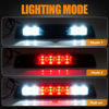 Picture of Cxdar Third 3rd Brake Light LED for 1994-2001 Dodge Ram 1500, High Mount Rear Brake Lights Assembly for 94-02 Ram 2500 3500, Waterproof Center Cab Cargo Lamp Stop Light