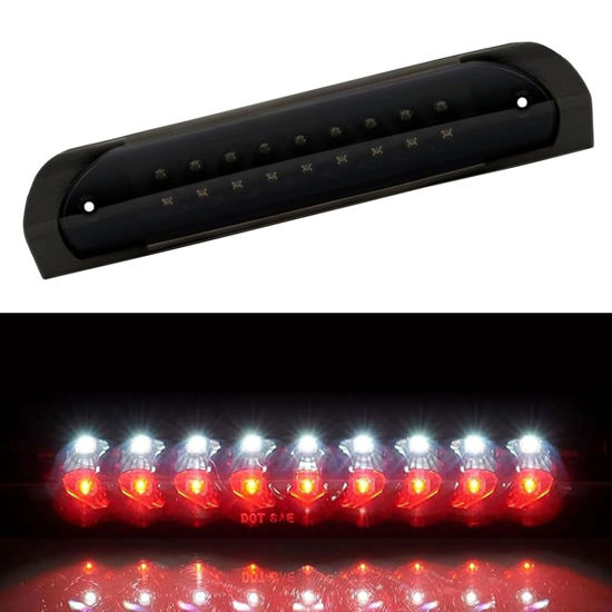 Picture of Cxdar Third 3rd Brake Light, LED High Mount Stop Light Replacement for 2002 2003 2004 2005 2006 2007 2008 Dodge Ram 1500, 2003-2009 Dodge Ram 2500 3500, Rear Center Cab Roof Tail Cargo Lamp