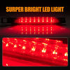 Picture of Cxdar Third 3rd Brake Light LED for 2010-2017 Chevy Equinox, High Mount Rear Brake Lights Assembly for 10-17 GMC Terrain, Waterproof Center Cab Lamp Stop Light (Red)