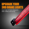 Picture of Cxdar Third 3rd Brake Light LED for 2010-2017 Chevy Equinox, High Mount Rear Brake Lights Assembly for 10-17 GMC Terrain, Waterproof Center Cab Lamp Stop Light (Red)