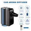 Picture of Featwell Car Air Freshener Diffuser, Three Adjustable Modes Smart Car Air Freshener, Intelligent Car Aroma Diffuser with 3pcs Essential Oil, Grey