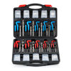 Picture of Orion Motor Tech Thread Repair Kit, SAE and Metric Helicoil Repair Kit with HSS Drill Bits Inserts Taps Break Off Tools, Rethreading Tools in 1/4" 5/16" 3/8" 7/16" 1/2" & M5 M6 M8 M10 M12 Sizes