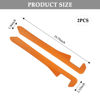 Picture of IHOTDER Super Flexible Car Seat Gap Filler,Durable Car Organizer Between Seats for Tightly Filling Seat Gaps,Universal Car Side Seat Gap Filler Car Accessories for Women & Men (Orange/2PCS)…