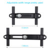 Picture of Aoerzn Premium Adjustable Battery Hold Down, Universal Adjustable Battery Crossbar with J Bolt, fit for SUV Car, Good Contact, Corrosion Resistance (10inches / 23cm bolts)