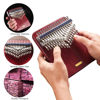 Picture of LingTing Kalimba 34 keys Thumb Piano Mbira Finger Piano Gift for Kids Adult Beginners Professional（LT-K34V,snow whisperer)